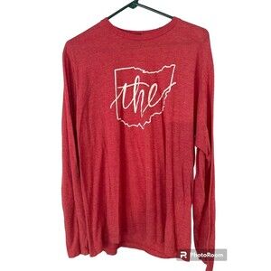 State Of Ohio Super Soft Tultex Long Sleeve Shirt Size Large